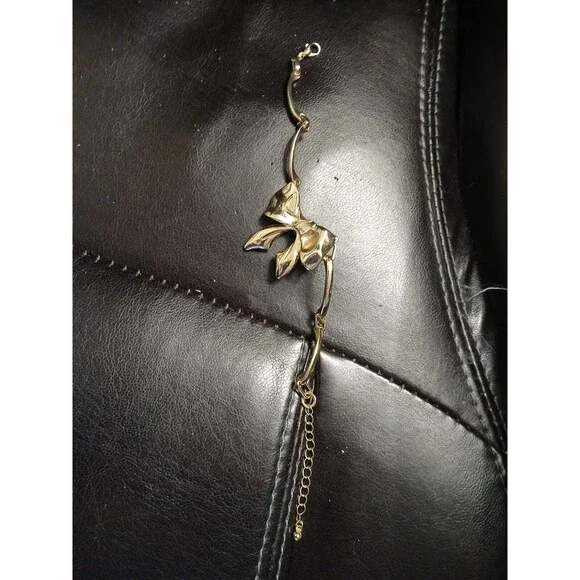 BOHO Gold Blow Bracelet Bows Popular Trend Core - Picture 8 of 8